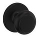 preview thumbnail 12 of 10, Kwikset Cove Passage Door Knob Set Matte Black