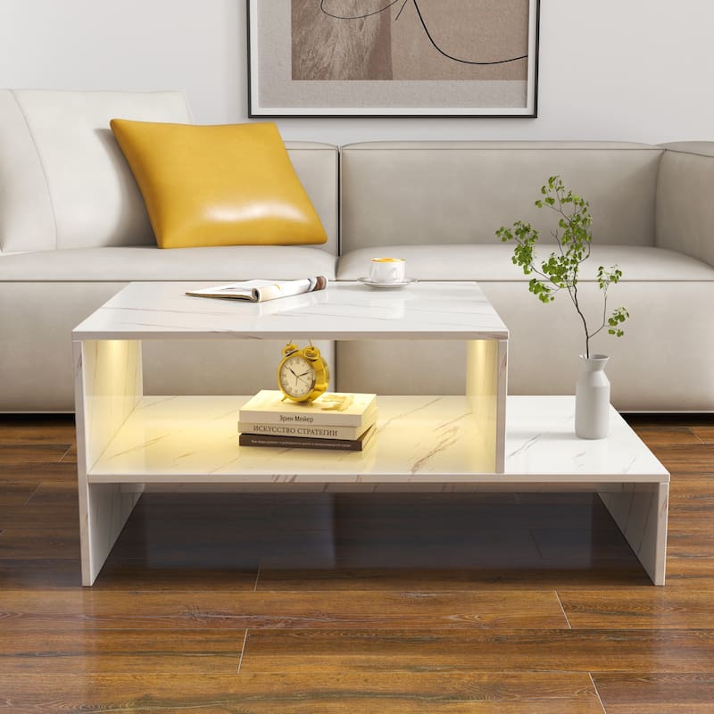 Architecturally Inspired Coffee Table – Bold Geometric Design for Modern Interiors‌