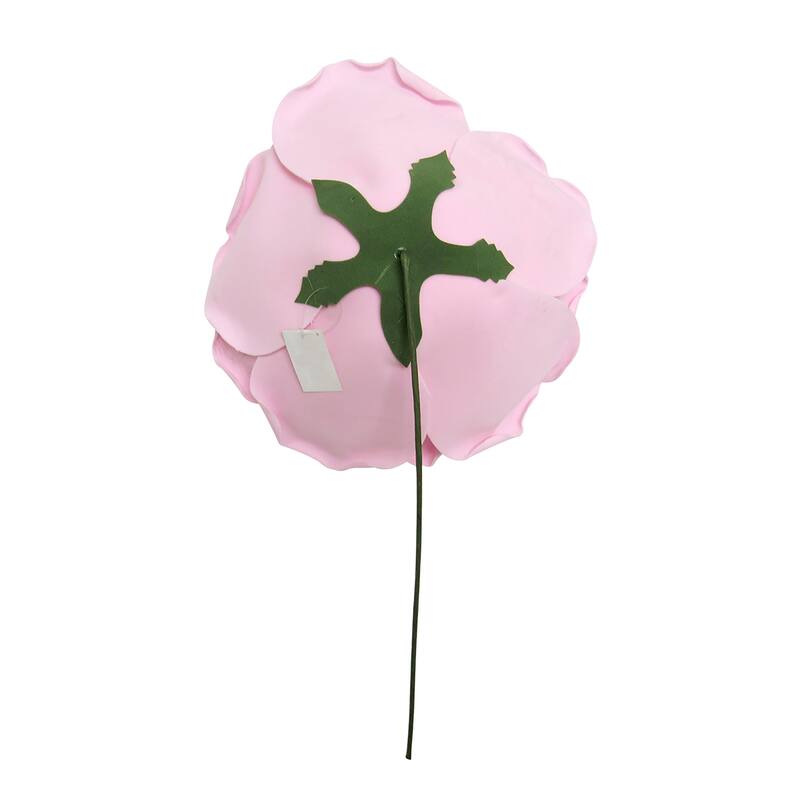 Set of 3 Large Foam Rose Stem Flower Wall Decor Backdrop Art Crafts 12in