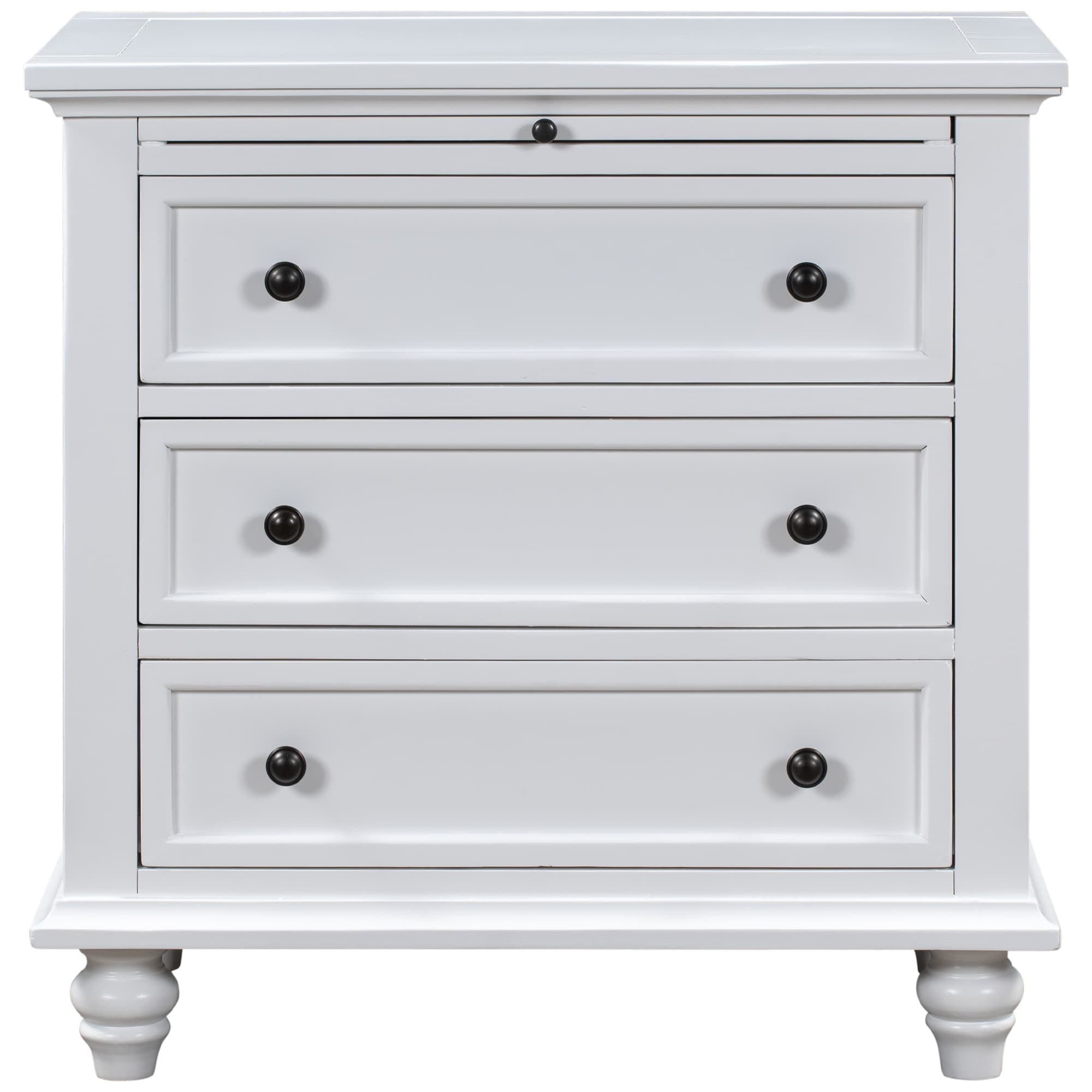 White Wood Tea & Coffee Table Lamp Table Sofa Side Table