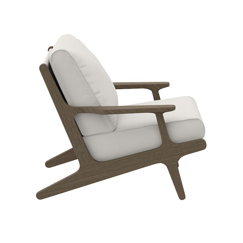 Saratoga Outdoor Patio Teak Wood Armchair