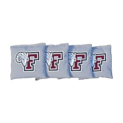 Gray Fordham University Rams Cornhole Bags