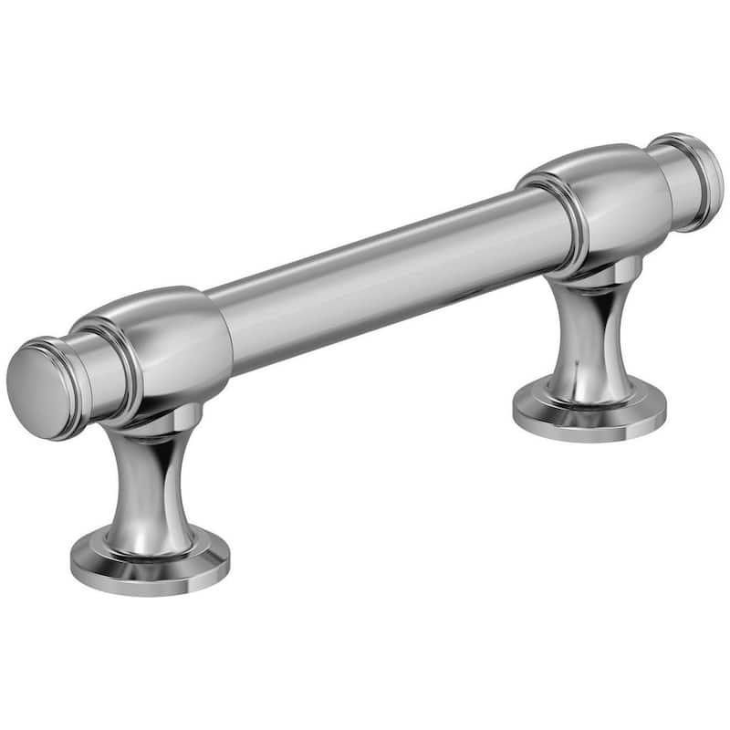 Amerock BP36770 Winsome 3" Center to Center Bar Cabinet Pull - Polished Chrome