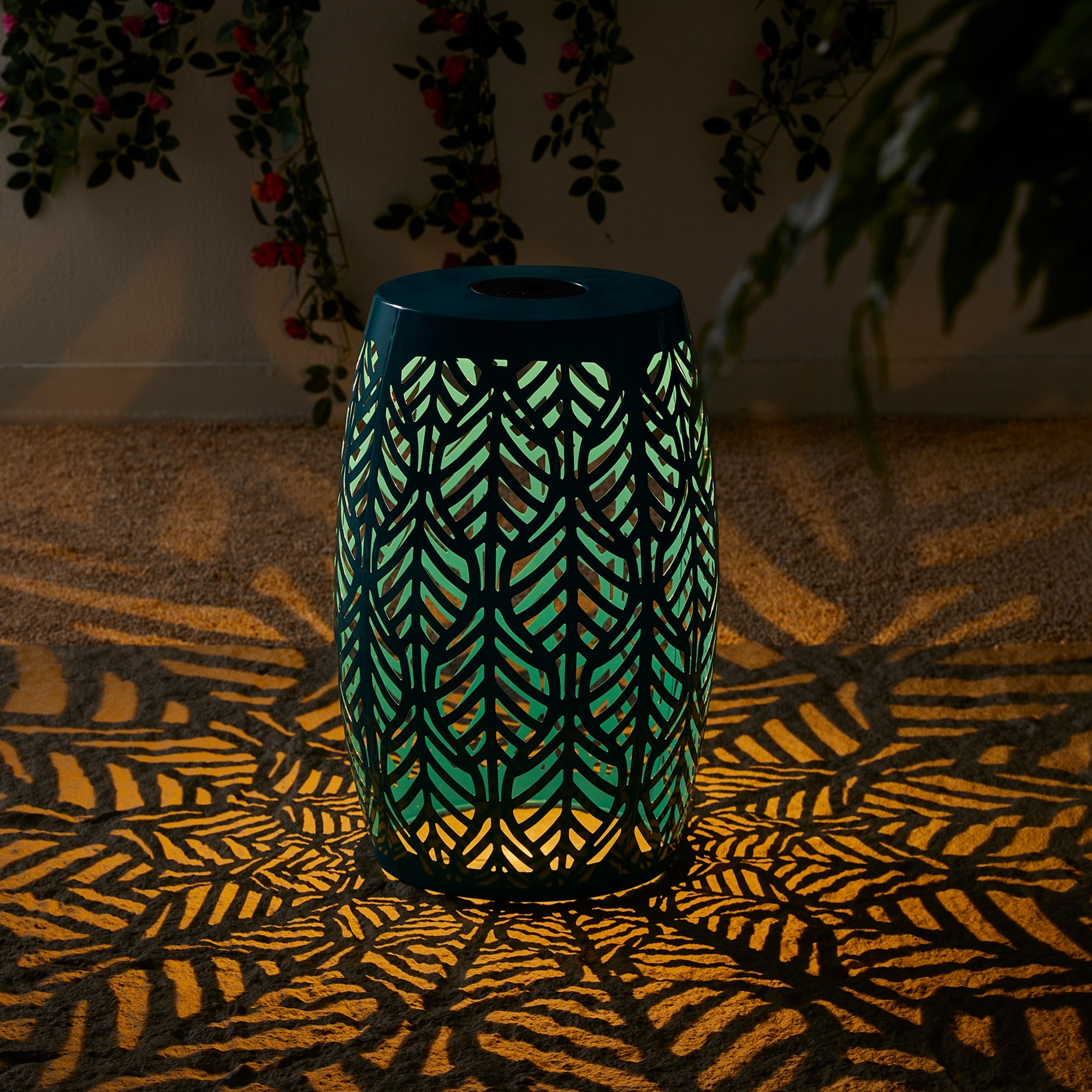 Solar light garden online stool