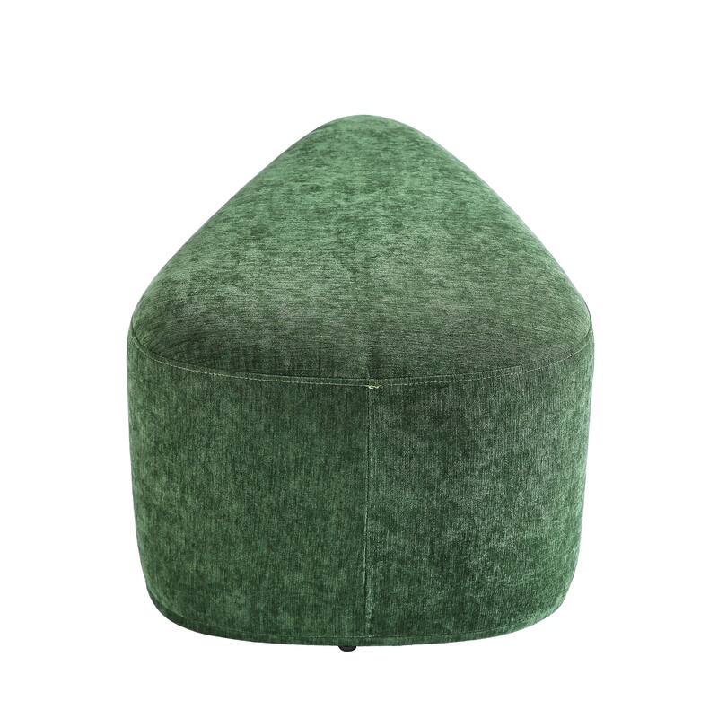 26" Footstools and Ottomans, Modern Fabric Pouf Ottoman