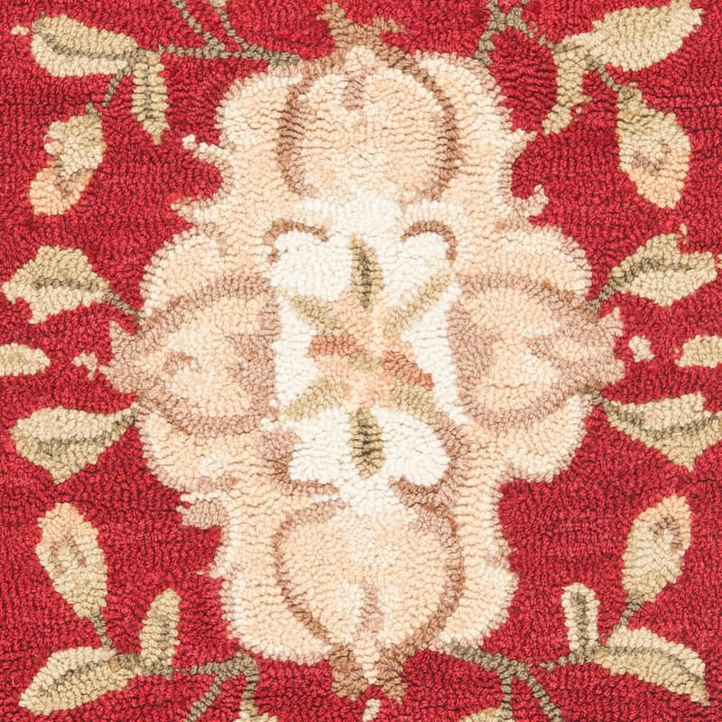 SAFAVIEH Handmade Easy Care Krystal Oriental Rug - 2' x 3' - Rust/Sage - Rectangle