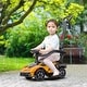 preview thumbnail 8 of 8, 2-in-1Lamborghini Push Car for Toddlers, Ride-On & Stroller with Storage, Horn & Engine Sounds for Boys & Girls - Orange