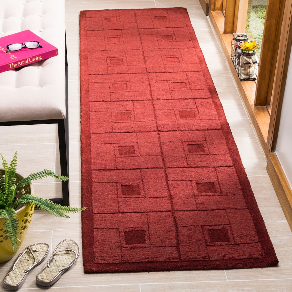 Martha Stewart by SAFAVIEH Square Knot Wool Rug