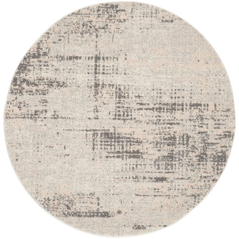 Calvin Klein Rush Abstract Modern Neutral Area Rug