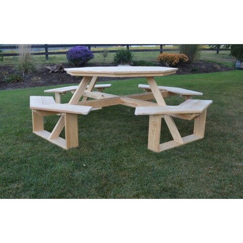 Pressure Treated Pine 54" Octagon Walk-In Table