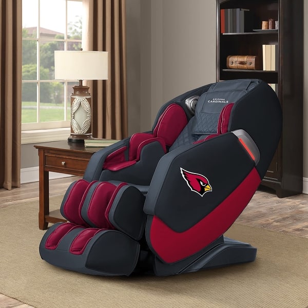 NFL Modern Leather Zero Gravity Massage Chair with Bluetooth