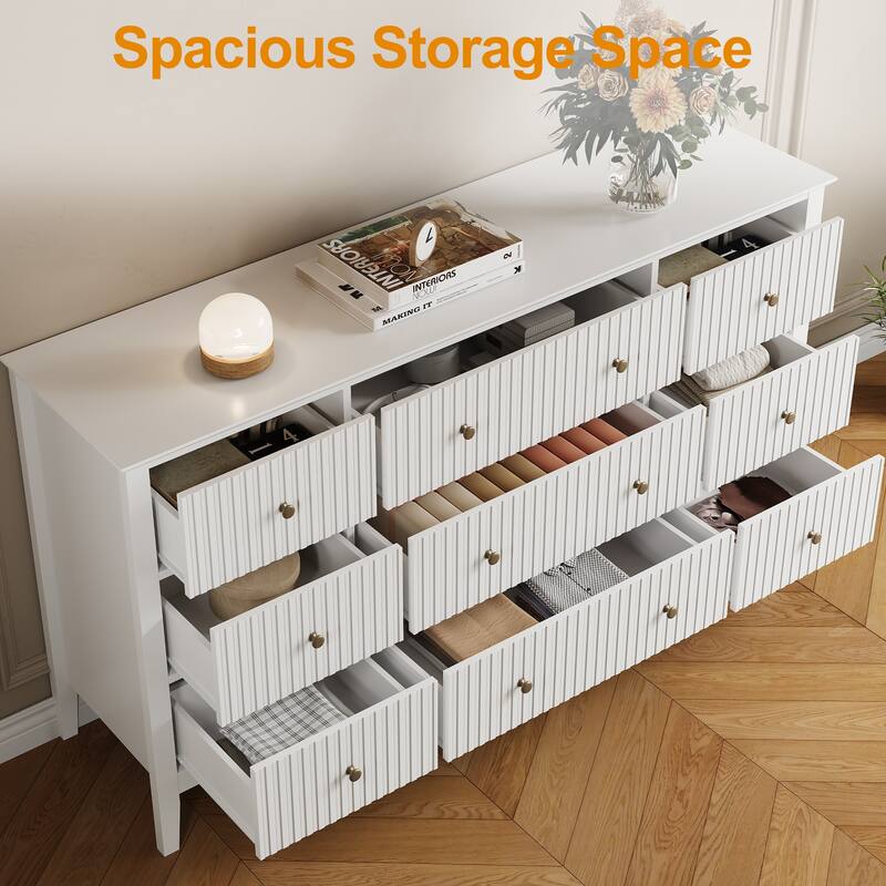 Dresser for Bedroom with 9 Drawers