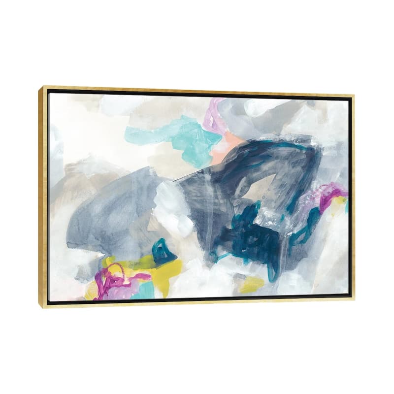 iCanvas "Convection I" by June Erica Vess Framed - Gold - 18x26