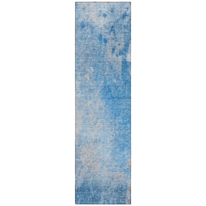 Alto Contemporary Abstract Weather Resistant Timeless Fusion Outdoor Rug