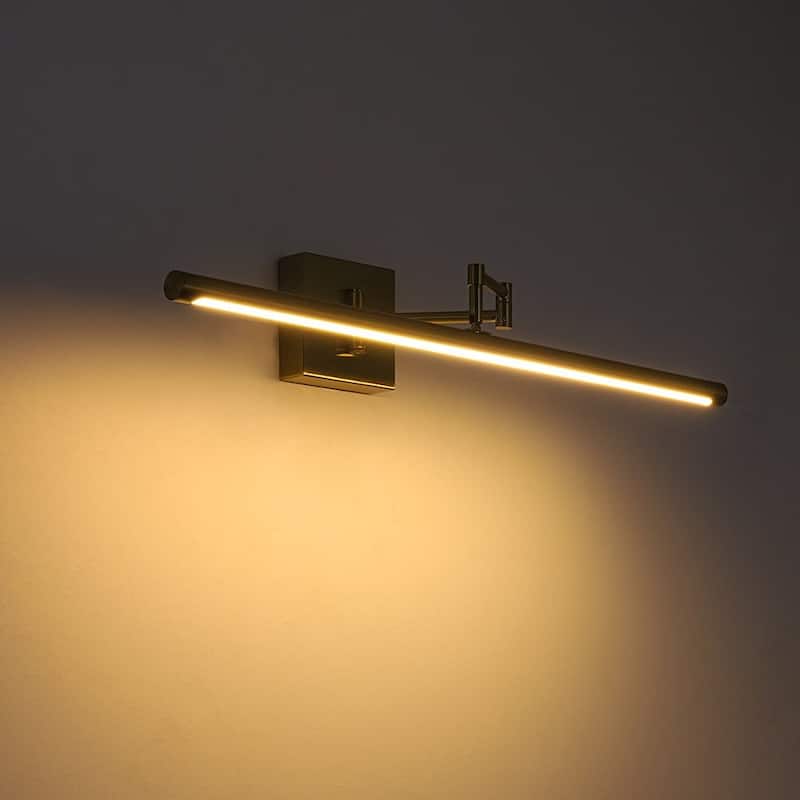 Adjustable Dimmable LED Linear Bathroom Vanity Wall Sconce