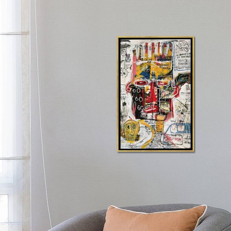 iCanvas "Delete Zone" by Diego Tirigall Framed Canvas Print
