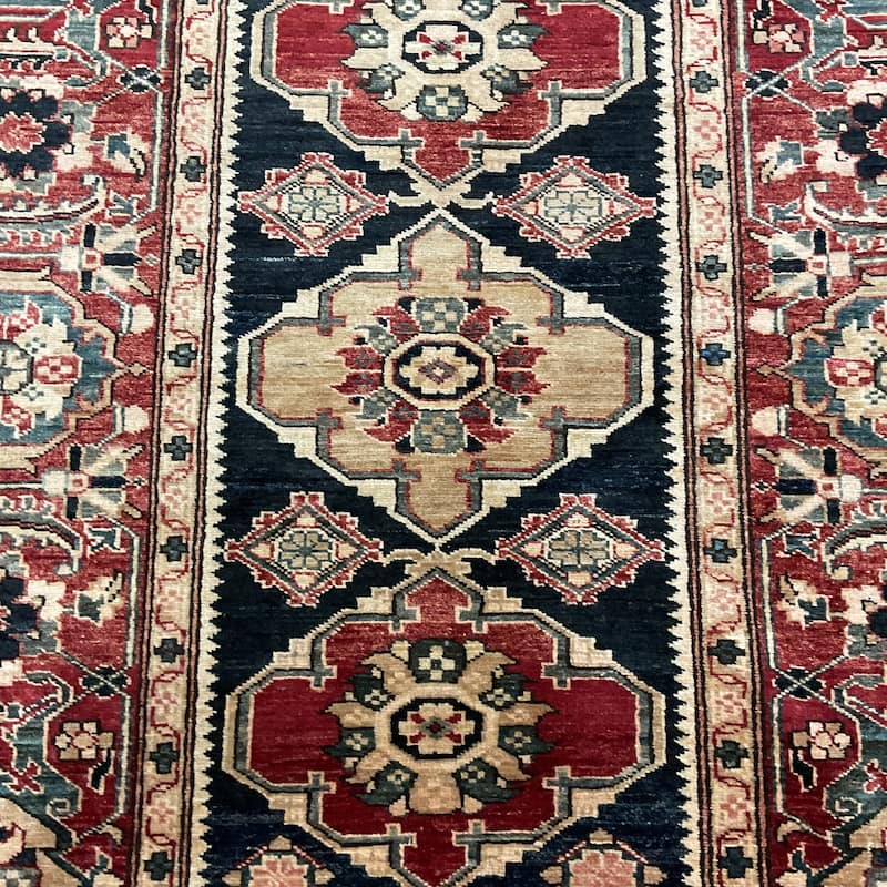 HERAT ORIENTAL Handmade Oushak Wool Rug - 4'1" x 5'8"