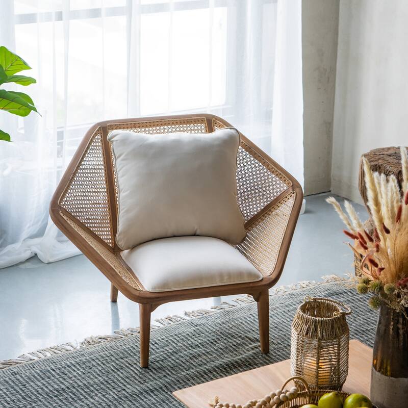 Modern Tectona Teak Leisure Chair