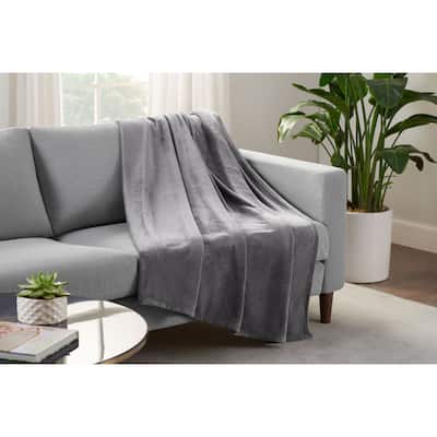 Serta Ultimate Cozy Plush Throw Blanket