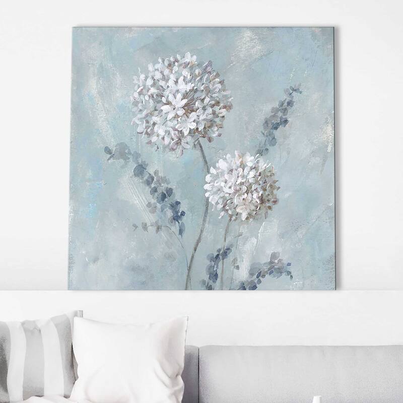 "Airy Blooms II" by Danhui Nai Print on Canvas