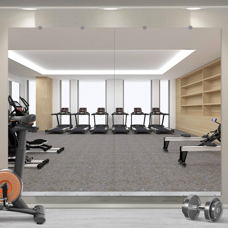 Wall Mirror Home Gym Mirror Dance Studio Mirror Tempered Glass Mirror