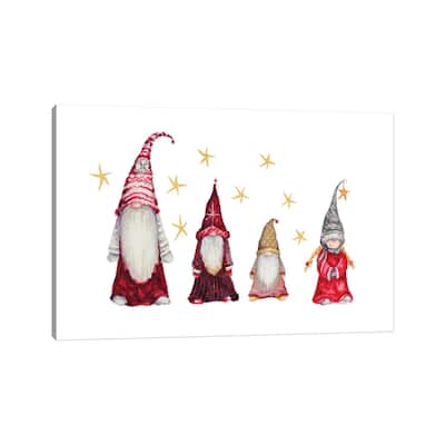 iCanvas "Gnome Family" by Janice Gaynor Canvas Print