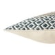 preview thumbnail 3 of 5, Rautha Geometric Blue/ Gold Indoor/ Outdoor Lumbar Pillow