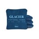 preview thumbnail 1 of 9, Glacier National Park Dual Sided Pro Cornhole Bags (Set of 4) Blue