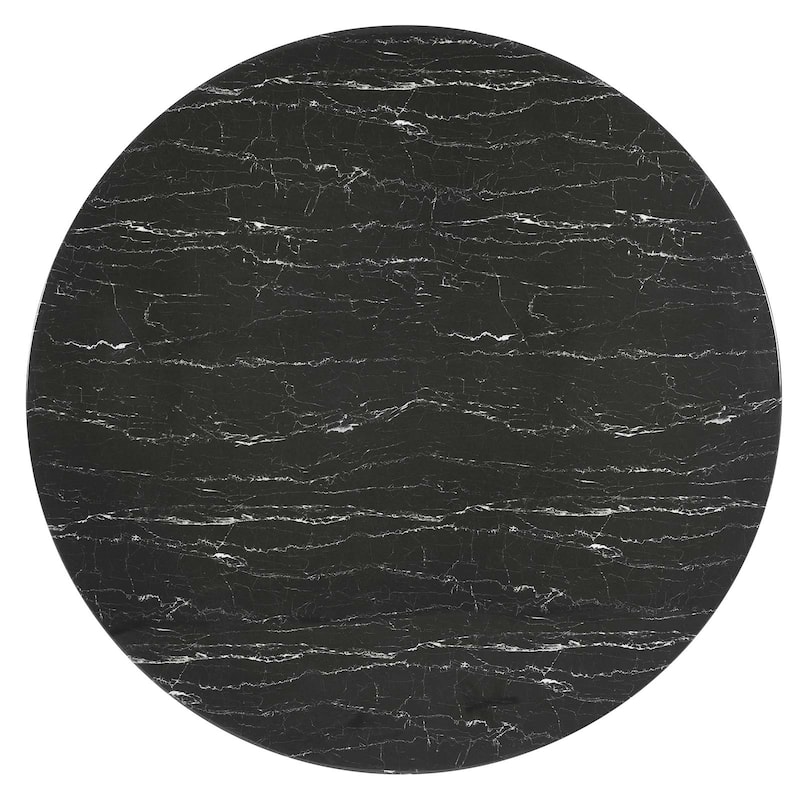 Lippa 60" Artificial Marble Dining Table