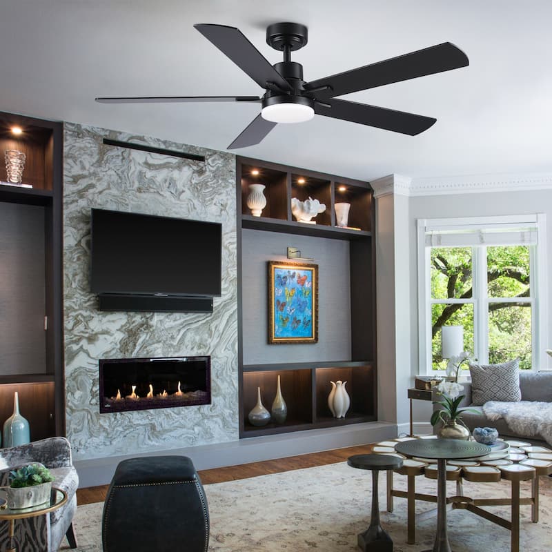 52" Profile Ceiling Fan with Light