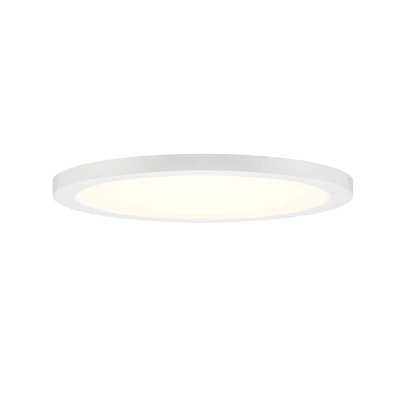 Designers Fountain LED1593L3 12" Wide Integrated LED Flush Mount - White