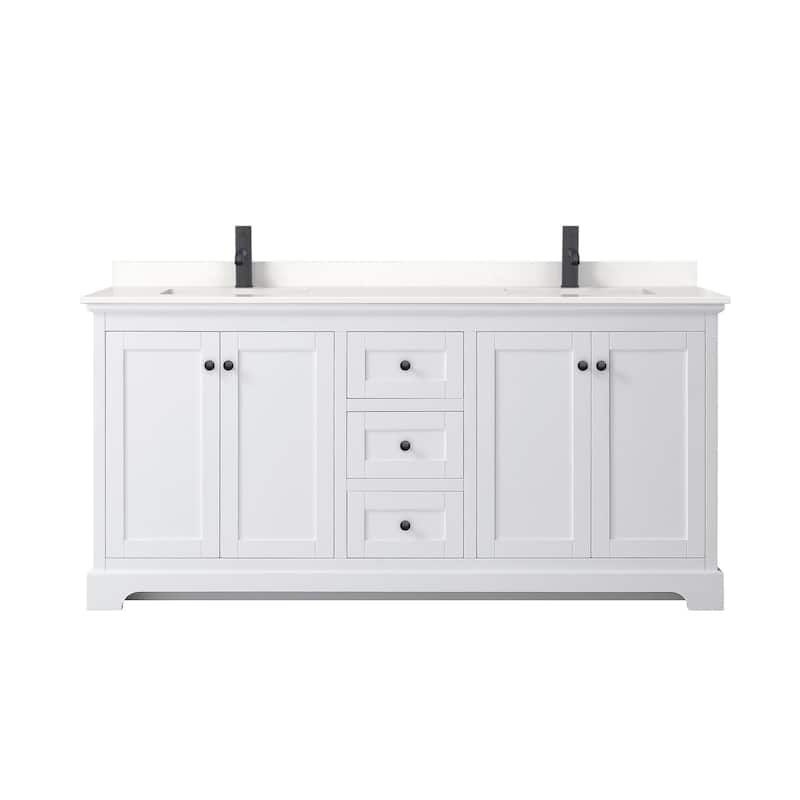 Wyndham Collection WCV232372D-QTZ-UNSMXX Avery 72" Free Standing