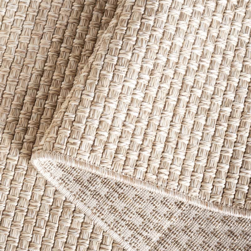 SAFAVIEH Sisal All-Weather Zhanat Transitional Indoor/Outdoor Rug