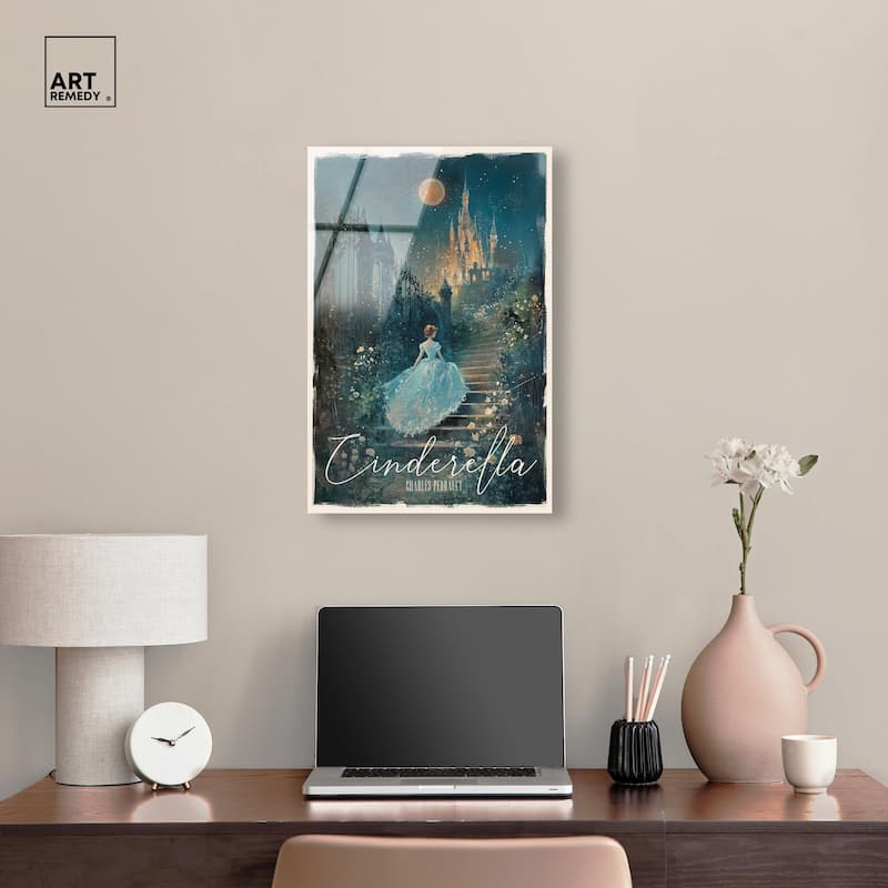 Classic Cinderella Acrylic by Art Remedy, Ready to Hang
