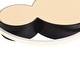 preview thumbnail 8 of 9, Modern Cartoon Dimmable LED Round Flush Mount Kids Light - 20.5 Inches
