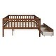 preview thumbnail 37 of 38, Roomfitters Full Size Wood Bed House Bed Frame with Fence, for Kids, Teens, Girls, Boys