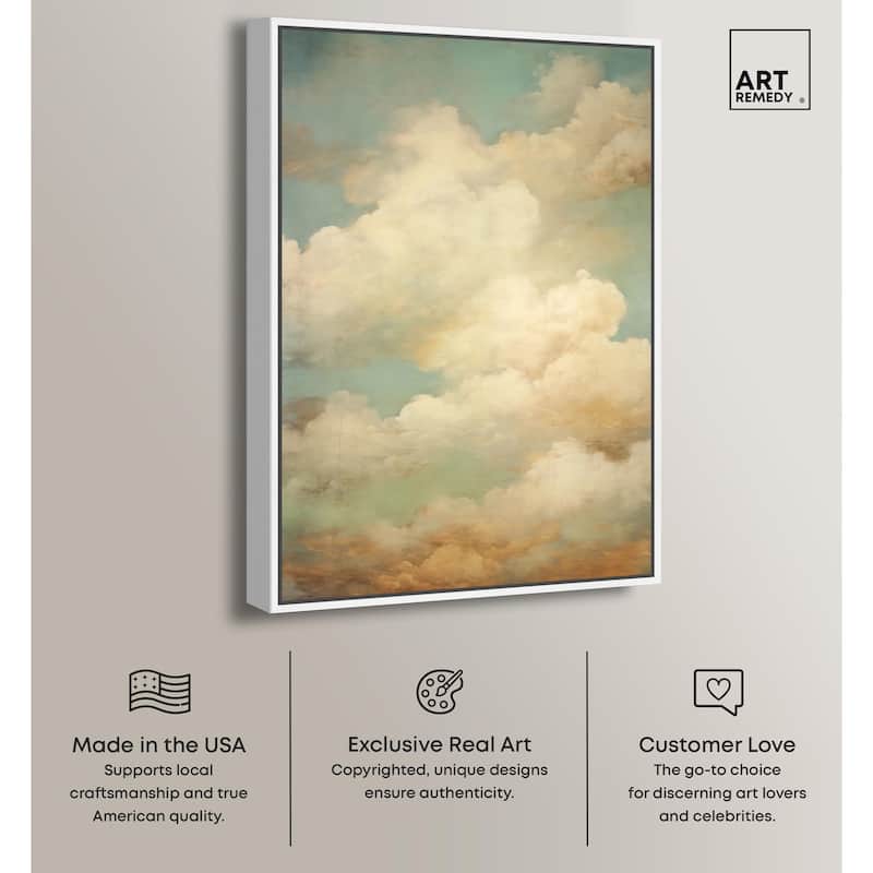 Timeless Sky Canvas by Art Remedy