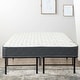 preview thumbnail 1 of 5, Onetan Mattress and Platform Bed Set, 9-Inch Medium Tight Top Hybrid Mattress and 14" Metal Platform Bed