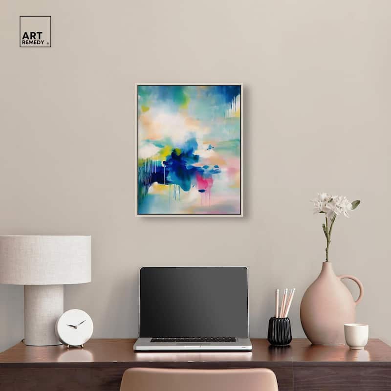 Prismatic Weeps Color II Canvas by Art Remedy