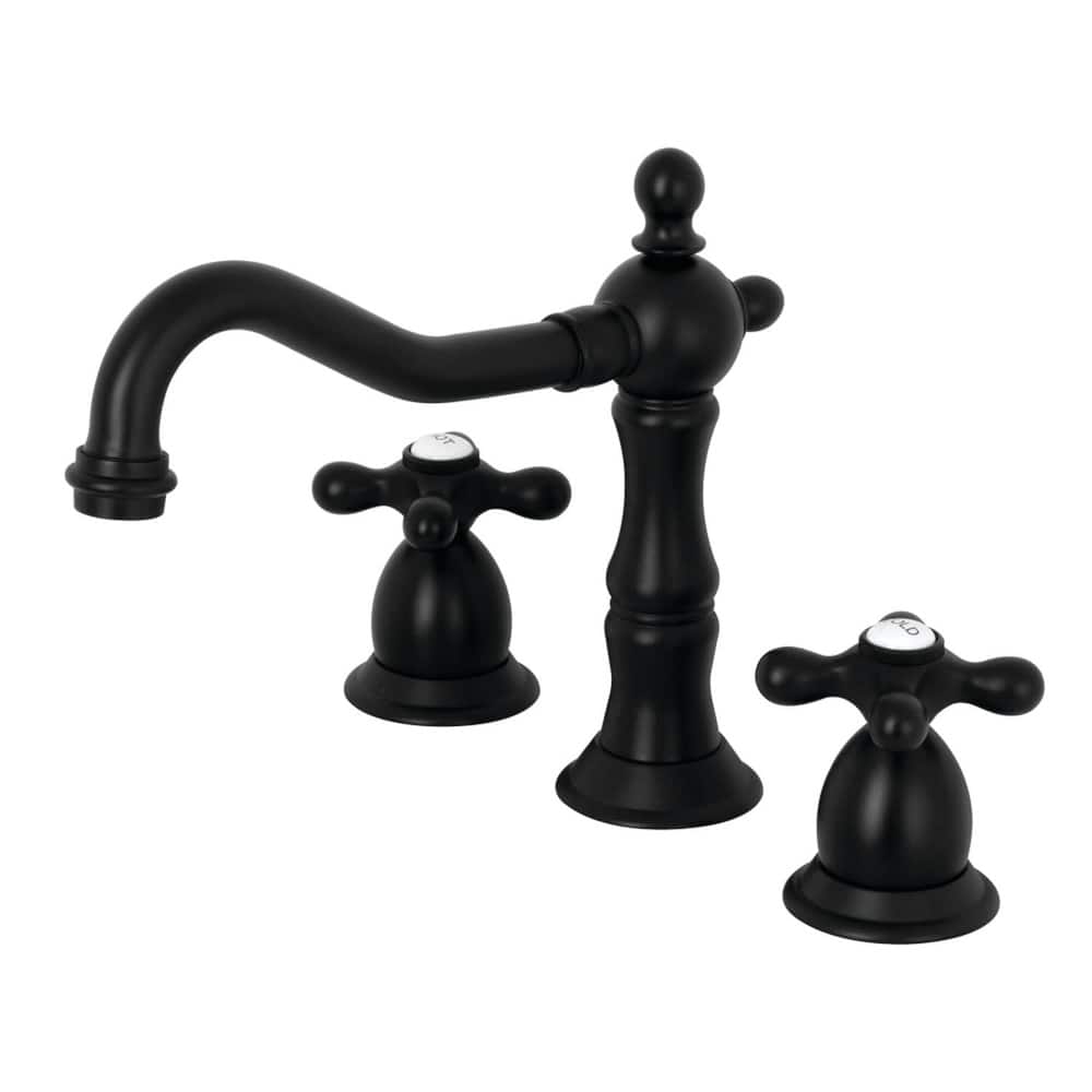 Kingston Brass Heritage 1.2 GPM Widespread Bathroom Faucet with Pop-Up