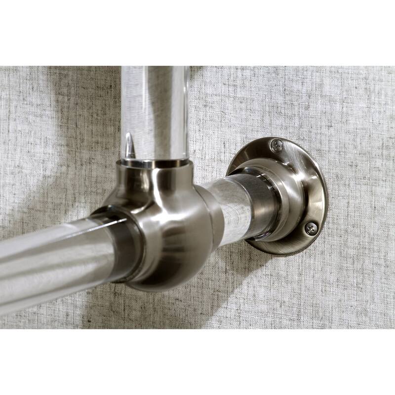 Kingston Brass Templeton 24" Acrylic Wall Mounted Console Legs