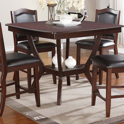 Dining Table Counter Height Dining Table 1pc
