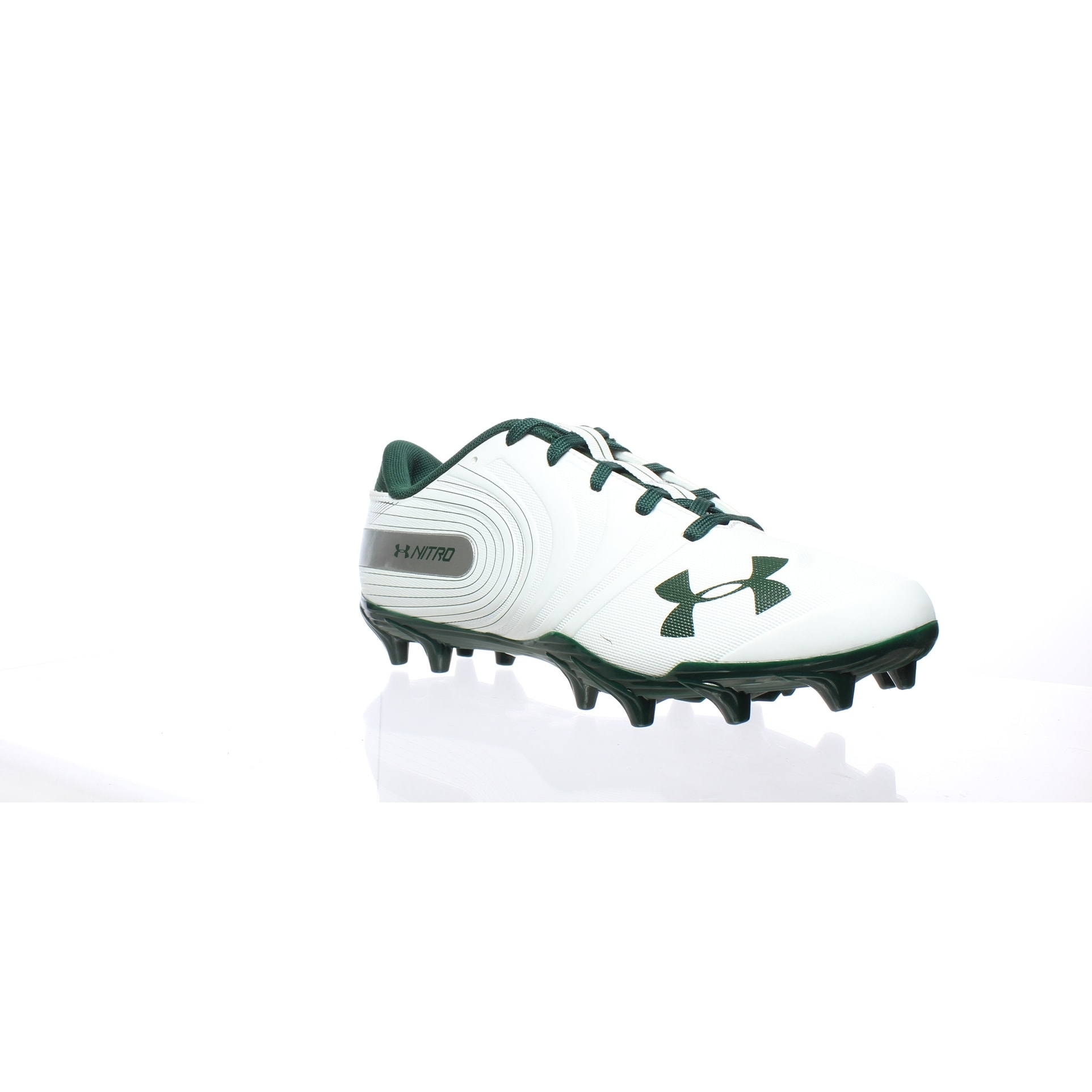 all white football cleats