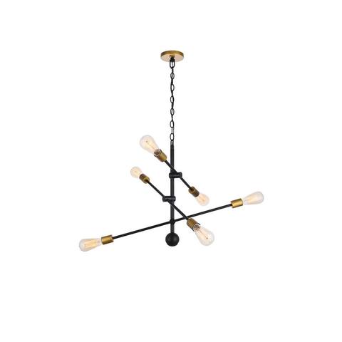 6-Light 29 inch Sputnik Pendant