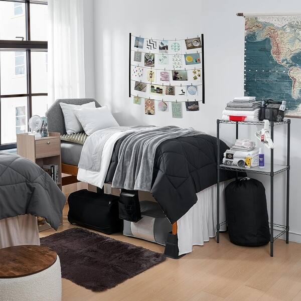 100% Complete Twin XL Bedding & Dorm Essentials Package