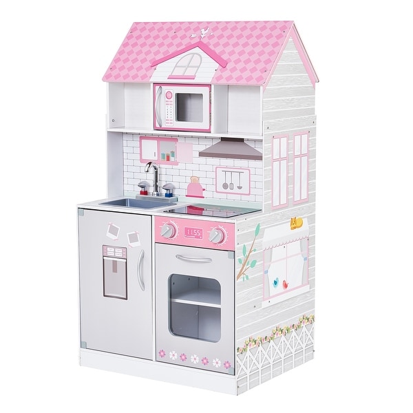 Teamson Kids Wonderland Ariel 2 in 1 Doll House Play Kitchen Bed Bath Beyond 35600641