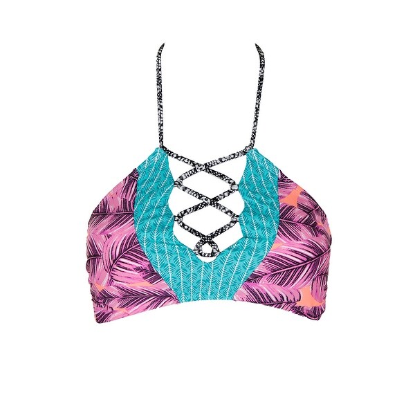 juniors high neck bikini