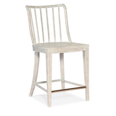Hooker Furniture 6350-75350 series 20" Wide Framed Modern Stool