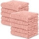 preview thumbnail 139 of 158, Muslin Baby Washcloths, Soft 10"x10" Cotton by Comfy Cubs Bold Blush 10P