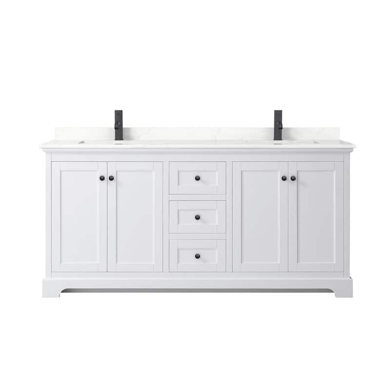 Wyndham Collection WCV232372D-QTZ-UNSMXX Avery 72" Free Standing